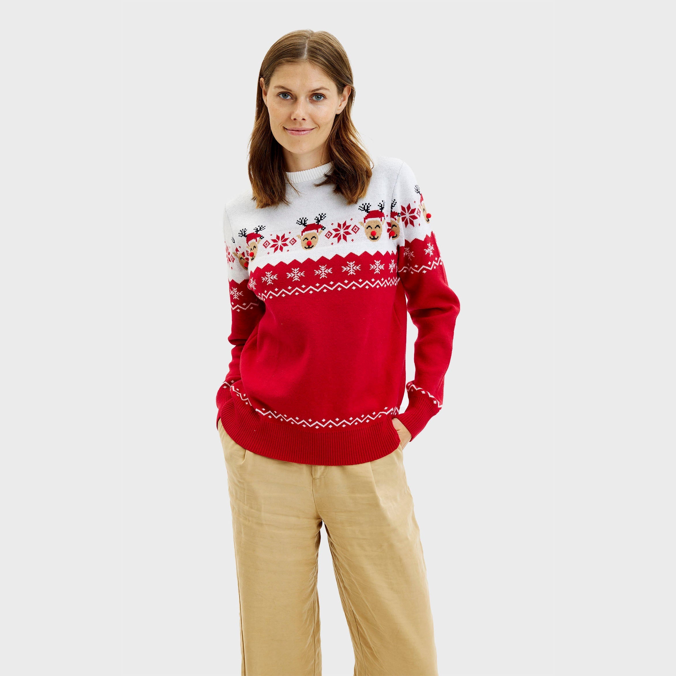 Der entzückende Weihnachtspullover - Damen